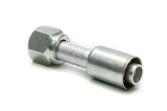Fitting, Hose End, Straight, 5/8 in Hose Crimp to 10 AN Female O-Ring, Aluminum / Steel, Natural / Zinc Oxide, Each
