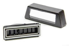 Heating / Cooling Louver, Under Dash, Rectangle, 2.5 in Hose, Plastic, Black / Chrome, Each
