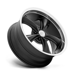 20X8.5 TEXTURED BLACK WITH DIAMOND CUT LIP 28MM American Racing Vintage Wheel