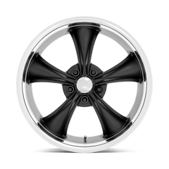 20X8.5 TEXTURED BLACK WITH DIAMOND CUT LIP 28MM American Racing Vintage Wheel