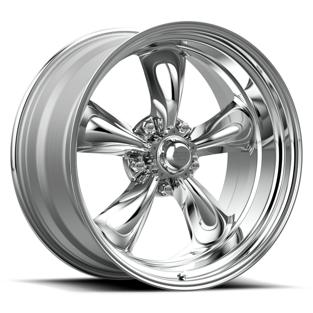 17X8 POLISHED 08MM American Racing Vintage Wheel