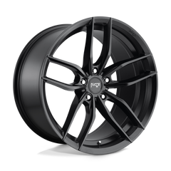 18X8 MATTE BLACK 40MM Niche 1PC Wheel