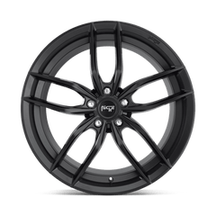 18X8 MATTE BLACK 40MM Niche 1PC Wheel