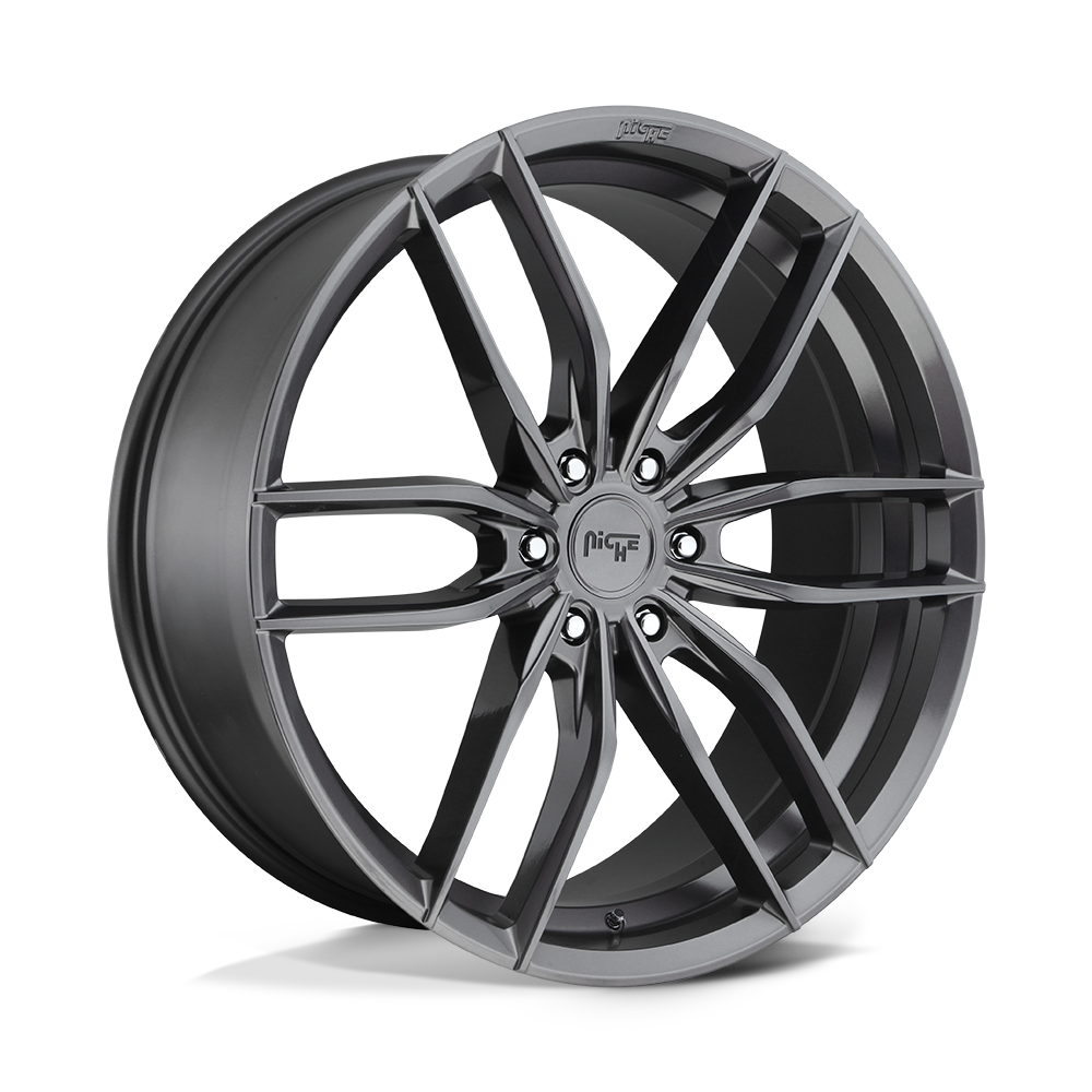 20X9 MATTE ANTHRACITE 40MM Niche 1PC Wheel