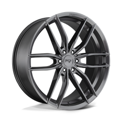 20X9 MATTE ANTHRACITE 40MM Niche 1PC Wheel