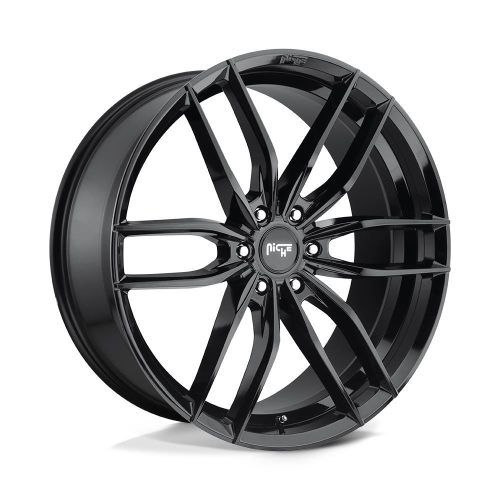 20X9 GLOSS BLACK 40MM Niche 1PC Wheel