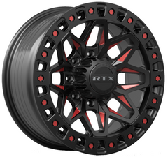 RTX® (Offroad)  083282  Zion  Gloss Black Milled Red  18x9 8x180 ET20 CB125