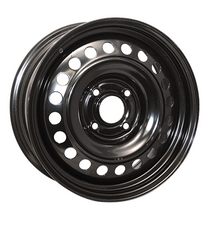 Ceco® (Steel)  16445M  Black  16x6.5 4x114.3 ET48 CB66.1
