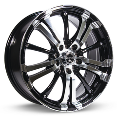 RTX® (RTX)  082659  Arsenic  Black Machined  15x6.5 5x100/114.3 ET40 CB73.1