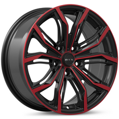RTX® (RTX)  083259  Black Widow  Black Machined Red  18x8 5x114.3 ET42 CB73.1