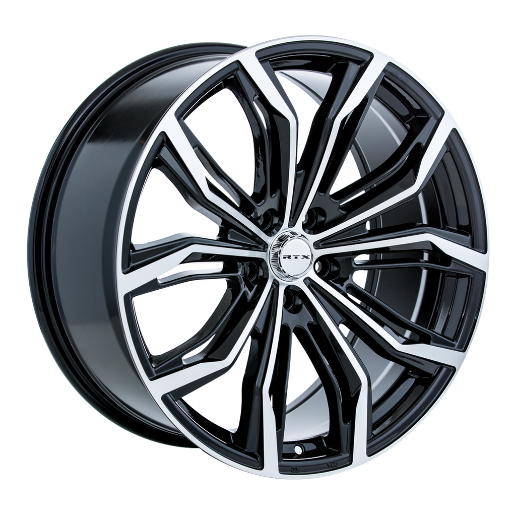 RTX (RTX)   082425   Black Widow   Black Machined   18x8 5x112 ET42 CB66.6