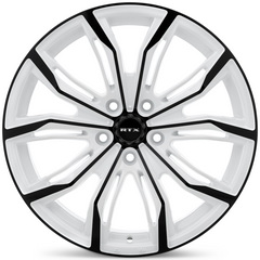 RTX® (RTX)  083258  Black Widow  White and Black  18x8 5x114.3 ET42 CB73.1
