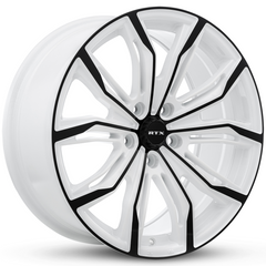 RTX® (RTX)  083258  Black Widow  White and Black  18x8 5x114.3 ET42 CB73.1