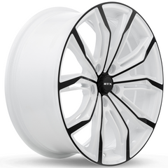 RTX® (RTX)  083258  Black Widow  White and Black  18x8 5x114.3 ET42 CB73.1