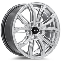 RTX® (RTX)  083255  Black Widow  Hyper Silver  18x8 5x114.3 ET42 CB73.1