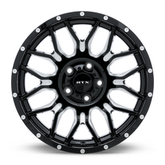 RTX® (Offroad)  163738  Claw  Gloss Black Milled with Rivets  20x9 8x170 ET0 CB125