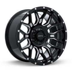 RTX® (Offroad)  163726  Claw  Gloss Black Milled with Rivets  18x9 5x127 ET-12 CB71.5