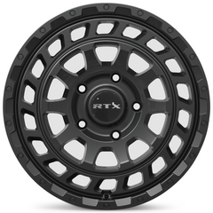 RTX® (R-Spec)  083310  Cyclone  Satin Black  17x8 5x114.3 ET40 CB73.1