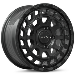 RTX® (R-Spec)  083310  Cyclone  Satin Black  17x8 5x114.3 ET40 CB73.1