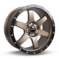 RTX® (RTX)  083013  Dakar  Satin Bronze Black Edge Lip  17x8 5x108 ET35 CB63.4