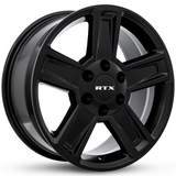 RTX® (RTX)  082179  Glacier  Satin Black  17x8 6x139.7 ET15 CB78.1