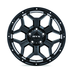 RTX® (Offroad)  083114  Goliath  Satin Black with Milled Rivets  20x9 6x139.7 ET0 CB106.1