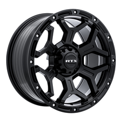 RTX® (Offroad)  083111  Goliath  Satin Black with Milled Rivets  18x9 6x139.7 ET0 CB106.1