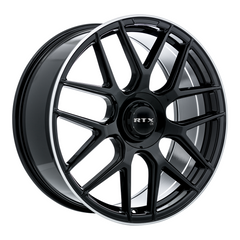 RTX® (OE)  507425  Leonburg  Gloss Black with Machined Edge  21x9.5 5x112 ET38 CB66.6