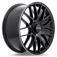 RTX® (OE)  083184  MB01  Gloss Black with Machined Lip  19x8.5 5x112 ET38 CB66.6