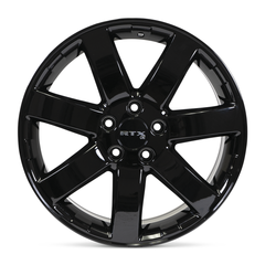 RTX® (OE)  082838  Nagano  Gloss Black  17x7.5 5x114.3 ET45 CB64.1