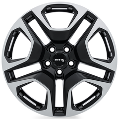 RTX® (OE)  082975  Osaka  Satin Black Machined  19x7.5 5x114.3 ET35 CB60.1