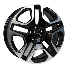 RTX® (OE)  082975  Osaka  Satin Black Machined  19x7.5 5x114.3 ET35 CB60.1