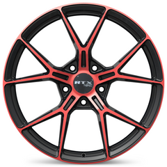 RTX® (R-Spec)  083316  RS01  Gloss Black Machined Red  20x9 5x114.3 ET35 CB73.1