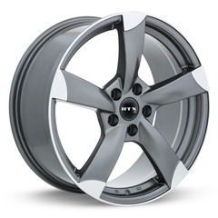 RTX (OE)   082479   RS II   Satin Gunmetal Machined   17x7.5 5x112 ET45 CB57.1