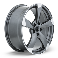 RTX (OE)   082479   RS II   Satin Gunmetal Machined   17x7.5 5x112 ET45 CB57.1
