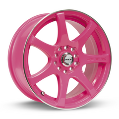RTX® (RTX)  081117  Ink  Diva (Pink Machined)  15x6.5 4x100/114.3 ET40 CB73.1
