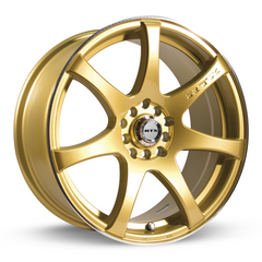 RTX® (RTX)  081131  Ink  Gold Machined  17x7.5 5x100/114.3 ET42 CB73.1