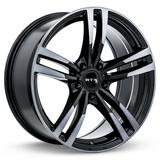 RTX® (OE)  082616  Graz  Black Machined Grey  19x8.5 5x120 ET35 CB72.6