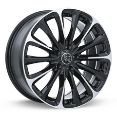 RTX® (RTX)  081672  Poison  Black Machined  17x7.5 5x114.3 ET42 CB73.1