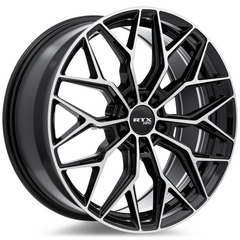 RTX® (R-Spec)  083156  RS02  Gloss Black Machined  20x8.5 5x114.3 ET38 CB67.1