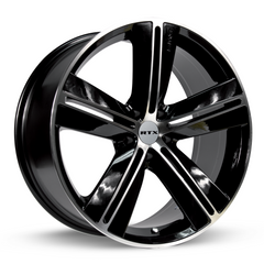 RTX® (RTX)  081087  SMS  Black Machined  18x7.5 5x115 ET20 CB71.5