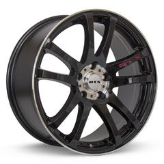 RTX® (RTX)  081281  Twin  Black Machined  15x6.5 4x100 ET38 CB73.1