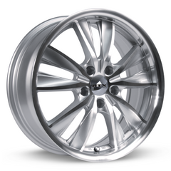 RTX® (RTX)  081366  Twist  Silver Machined  17x7 5x114.3 ET40 CB73.1