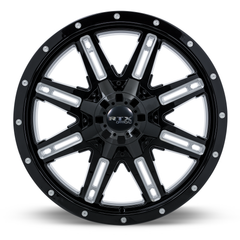 RTX® (Offroad)  082086  Ravine  Black Milled  17x8 6x139.7 ET10 CB106.1