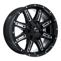 RTX® (Offroad)  082462  Ravine  Black Milled  18x9 8x165.1 ET10 CB125
