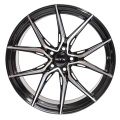 RTX® (R-Spec)  082818  Slick  Black Machined  18x8.5 5x114.3 ET38 CB73.1