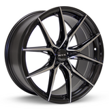 RTX® (R-Spec)  082818  Slick  Black Machined  18x8.5 5x114.3 ET38 CB73.1