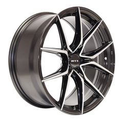 RTX® (R-Spec)  082819  Slick  Black Machined  19x8.5 5x114.3 ET42 CB73.1