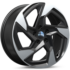 RTX® (OE)  083348  SU01  Gloss Black Machined  17x7 5x114.3 ET55 CB56.1