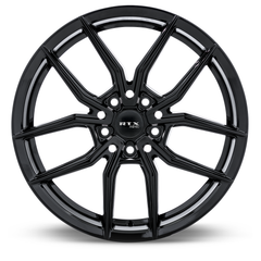 RTX® (R-Spec)  082719  SW05  Gloss Black  17x7.5 5x114.3 ET35 CB73.1